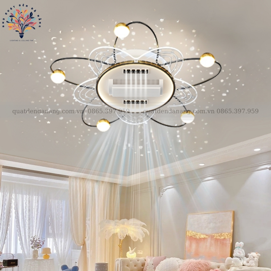 Quạt Ốp Trần Không Cánh 355