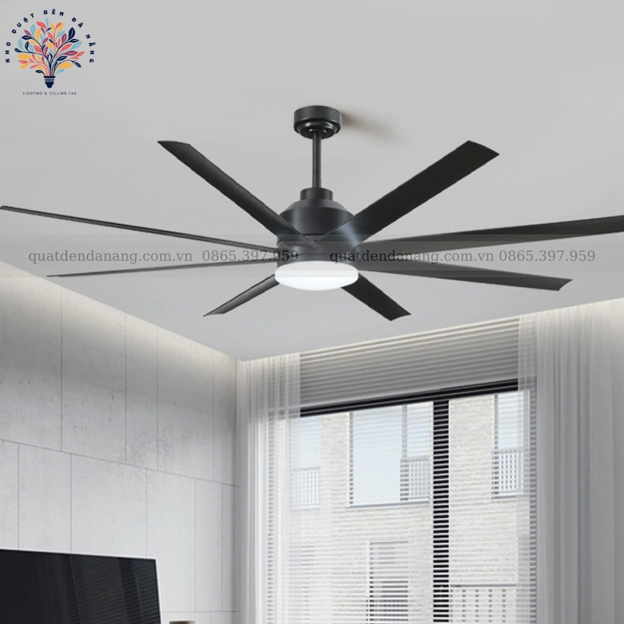 Quạt Trần Đèn Cánh Nhựa 885